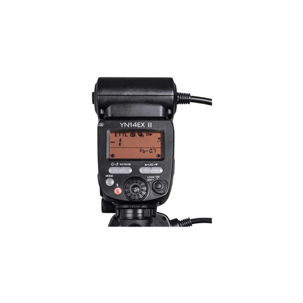 Flash YN14 EX II anillo Macro Ring p/Canon - YONGNUO