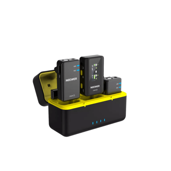 Sistema de micrófono de solapa inalámbrico CM28 (Negro) - NEEWER