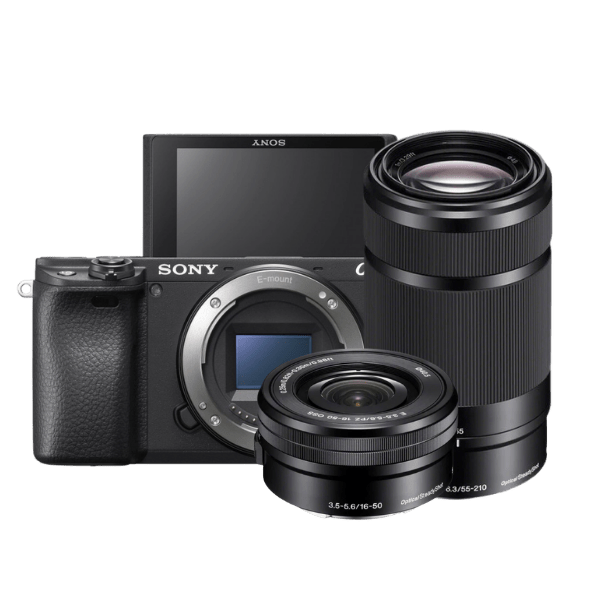Sony A6400 kit 16-50mm + 50-250mm